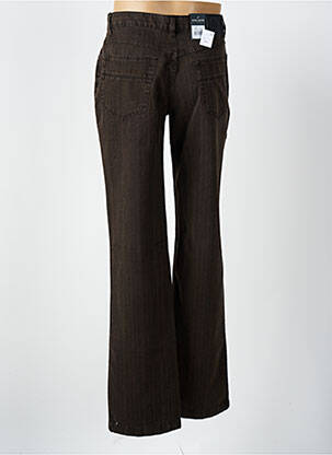 Pantalon droit coupe droite marron DANIEL HECHTER homme