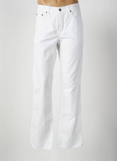 Pantalon droit blanc DANIEL HECHTER pour homme