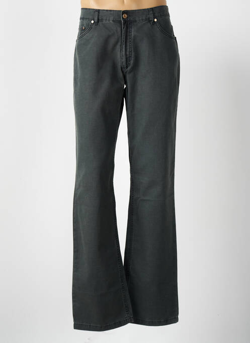 Pantalon droit gris DANIEL HECHTER pour homme