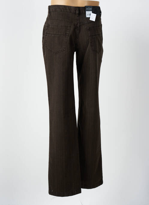 Pantalon droit marron DANIEL HECHTER pour homme