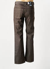 Pantalon droit marron HECHTER STUDIO pour homme seconde vue