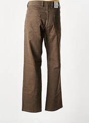 Pantalon droit marron PIONIER pour homme seconde vue