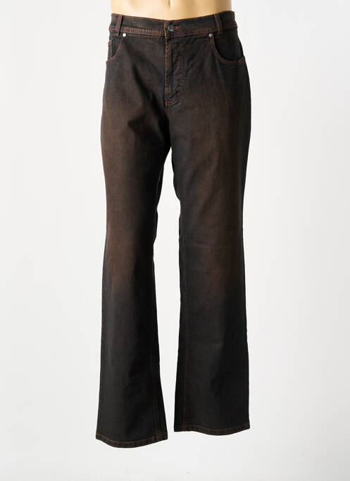 Pantalon droit marron JUPITER pour homme