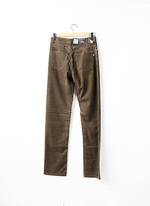 Pantalon droit tissage velours taille normale marron CAMEL ACTIVE homme