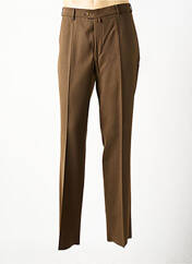 Pantalon droit marron KLOTZ pour homme seconde vue