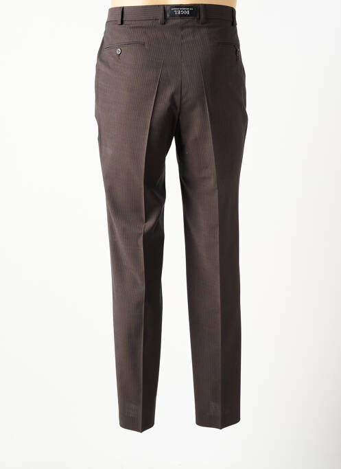 Pantalon droit marron DIGEL pour homme