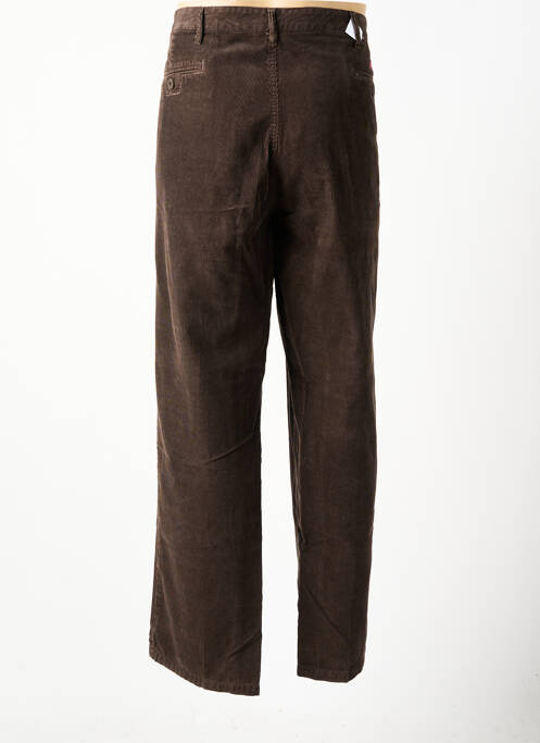 Pantalon droit marron KUDIS BRAND pour homme
