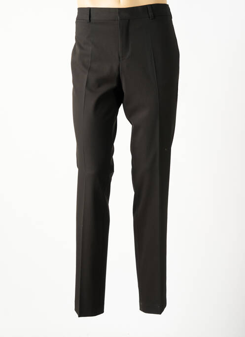 Pantalon droit noir HOMINI EMERITO pour homme