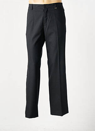 Pantalon droit stretch taille normale noir VUARNET homme