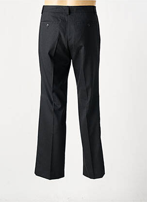 Pantalon droit stretch taille normale noir VUARNET homme