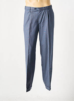 Pantalon droit tissage chiné taille normale bleu DIGEL homme