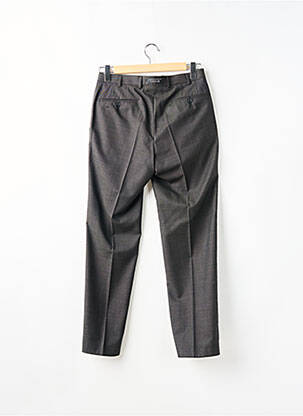 Pantalon droit tissage chiné taille normale gris DIGEL homme