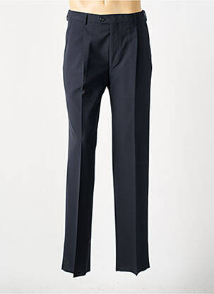 Pantalon droit bleu DIPLOMATE pour homme