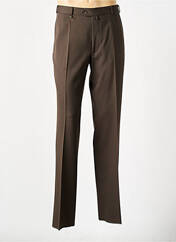 Pantalon droit marron KLOTZ pour homme seconde vue