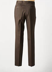 Pantalon droit marron KLOTZ pour homme seconde vue