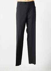 Pantalon droit noir LUCAS DELLI pour homme seconde vue