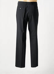 Pantalon droit noir LUCAS DELLI pour homme seconde vue