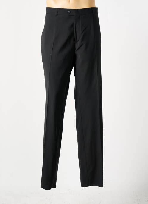 Pantalon droit noir LUCAS DELLI pour homme