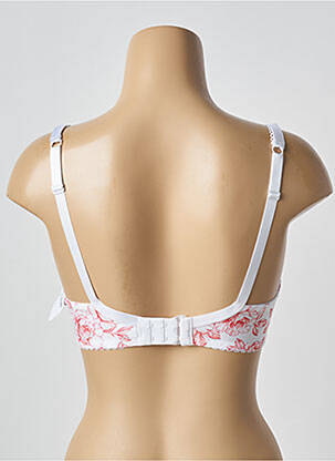 Soutien-gorge effet matière satinée haut soutien-gorge avec mousse de rembourrage amovible blanc AUBADE femme