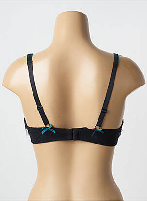 Soutien-gorge effet matière satinée haut soutien-gorge avec mousse de rembourrage amovible noir AUBADE femme