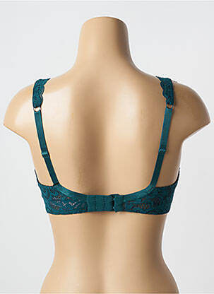 Soutien-gorge effet matière satinée haut soutien-gorge moulé vert AUBADE femme