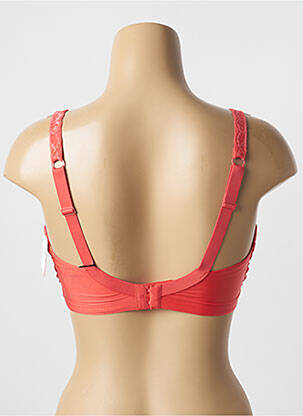 Soutien-gorge effet matière satinée haut soutien-gorge moulé orange AUBADE femme