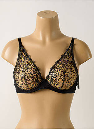 Soutien-gorge légère et transparente haut soutien-gorge emboitant noir AUBADE femme