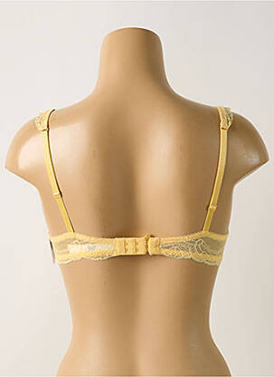 Soutien-gorge légère et transparente haut soutien-gorge emboitant jaune AUBADE femme