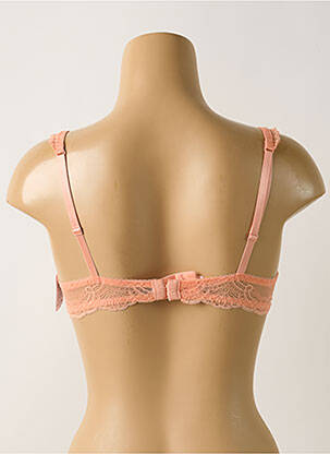 Soutien-gorge légère et transparente haut soutien-gorge emboitant orange AUBADE femme