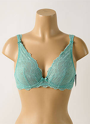 Soutien-gorge légère et transparente haut soutien-gorge emboitant bleu AUBADE femme