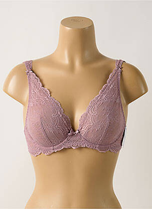 Soutien-gorge légère et transparente haut soutien-gorge emboitant violet AUBADE femme