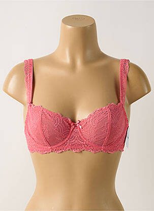 Soutien-gorge légère et transparente haut soutien-gorge emboitant rose AUBADE femme