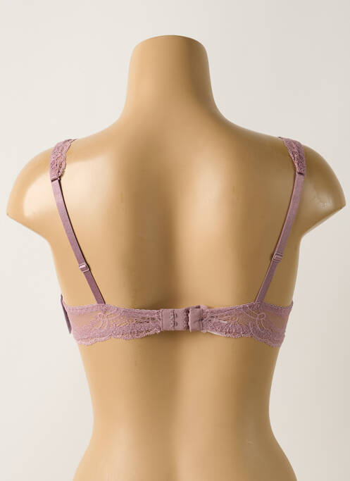 Soutien-gorge légère et transparente haut soutien-gorge emboitant violet AUBADE femme
