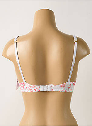 Soutien-gorge effet matière satinée haut soutien-gorge moulé blanc AUBADE femme