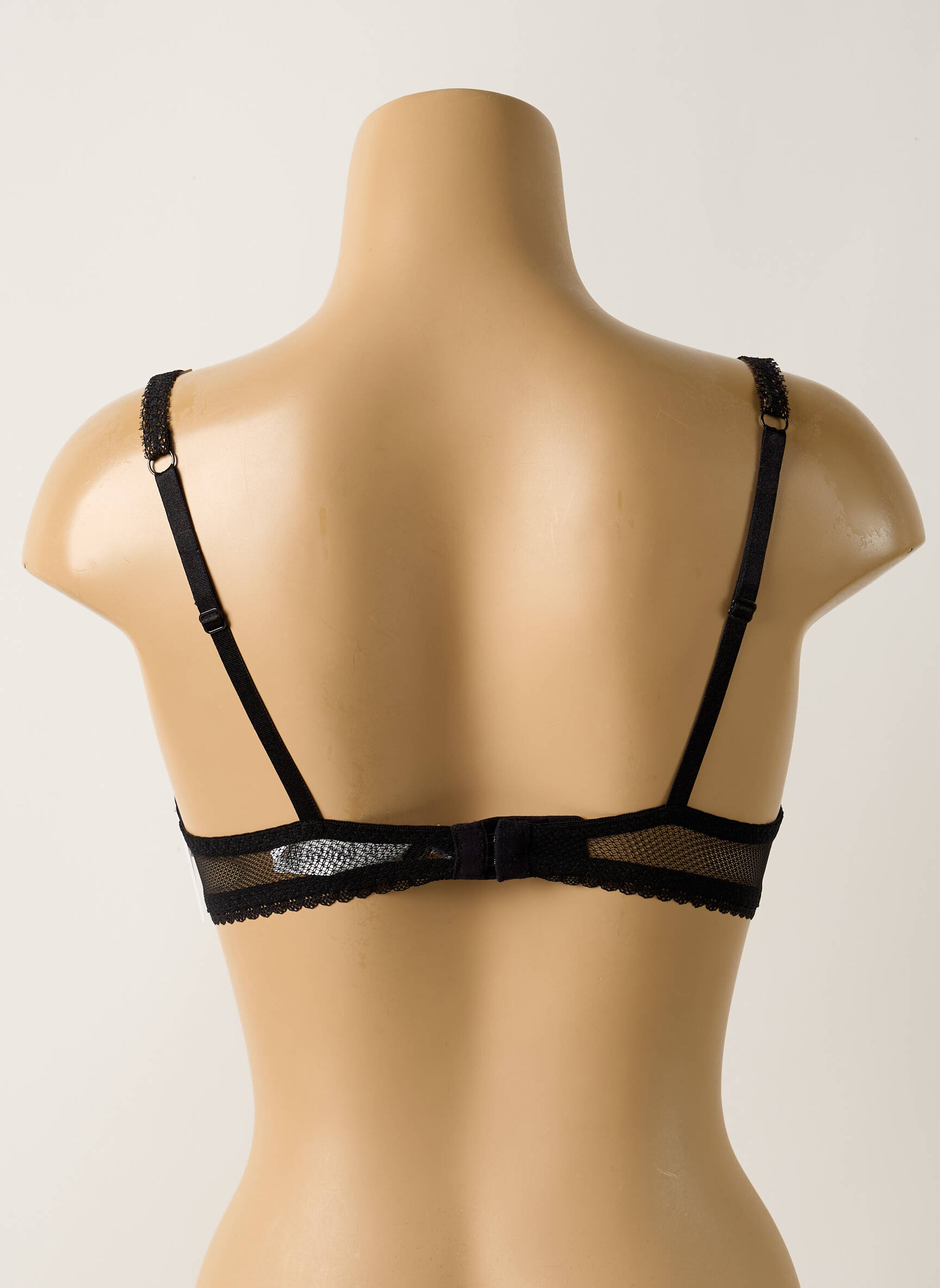 Soutien-gorge broderie haut soutien-gorge moulé noir AUBADE femme