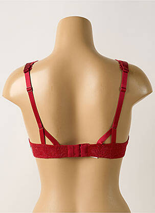 Soutien-gorge légère et transparente haut soutien-gorge emboitant rouge AUBADE femme