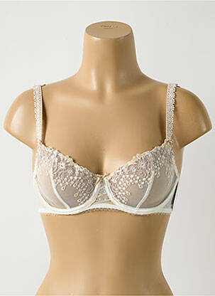 Soutien-gorge légère et transparente haut soutien-gorge emboitant blanc AUBADE femme