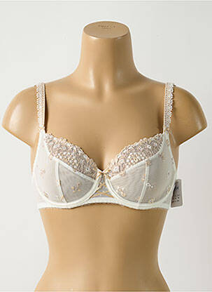 Soutien-gorge légère et transparente haut soutien-gorge emboitant blanc AUBADE femme