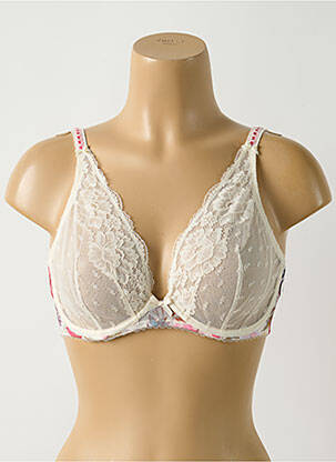Soutien-gorge légère et transparente haut soutien-gorge emboitant blanc AUBADE femme