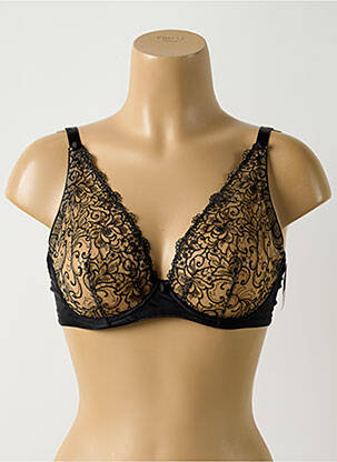 Soutien-gorge légère et transparente haut soutien-gorge emboitant noir AUBADE femme