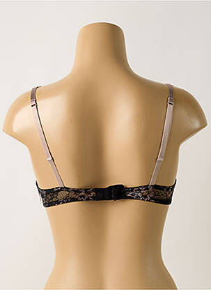Soutien-gorge effet matière satinée haut soutien-gorge emboitant noir AUBADE femme