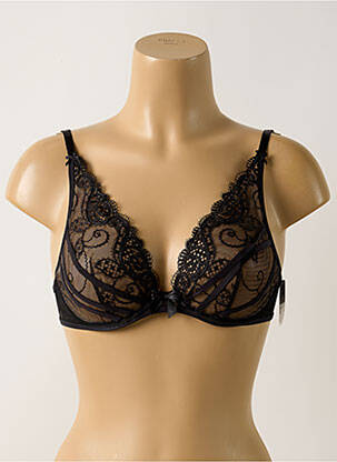 Soutien-gorge légère et transparente haut soutien-gorge emboitant noir AUBADE femme