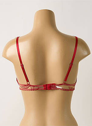 Soutien-gorge légère et transparente haut soutien-gorge emboitant rouge AUBADE femme