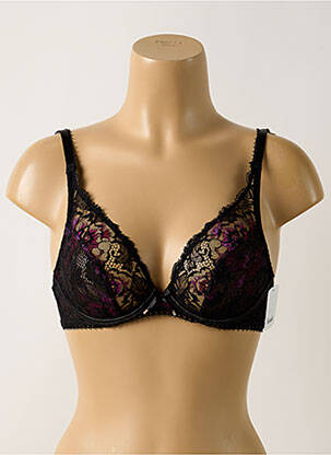 Soutien-gorge légère et transparente haut soutien-gorge emboitant noir AUBADE femme