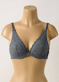 Soutien-gorge légère et transparente haut soutien-gorge emboitant gris AUBADE femme