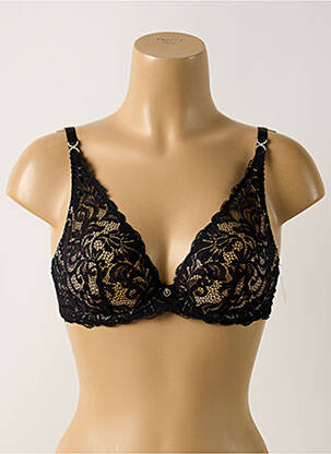Soutien-gorge légère et transparente haut soutien-gorge emboitant noir AUBADE femme