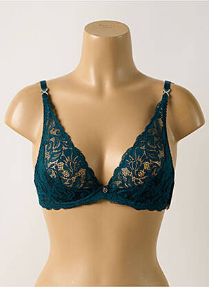 Soutien-gorge légère et transparente haut soutien-gorge emboitant vert AUBADE femme