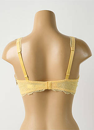 Soutien-gorge légère et transparente haut soutien-gorge emboitant jaune AUBADE femme
