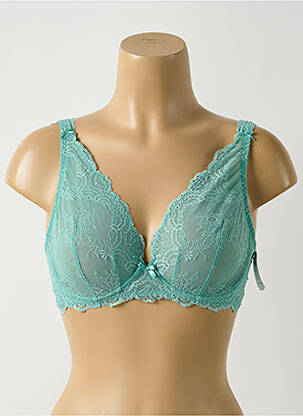 Soutien-gorge légère et transparente haut soutien-gorge emboitant bleu AUBADE femme