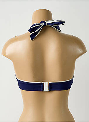 Haut de maillot de bain stretch haut soutien-gorge nageur bleu AUBADE femme